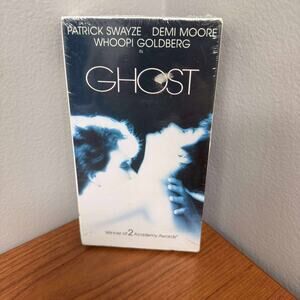 Ghost (VHS, 1990) NEW Factory Sealed Patrick Swayze Demi Moore Whoopi Goldberg